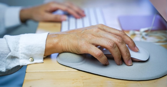 Ergonomics mouse and wrist support